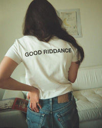 Also, Freedom - Women'st Good Riddance Baby Girl Graphic Tee