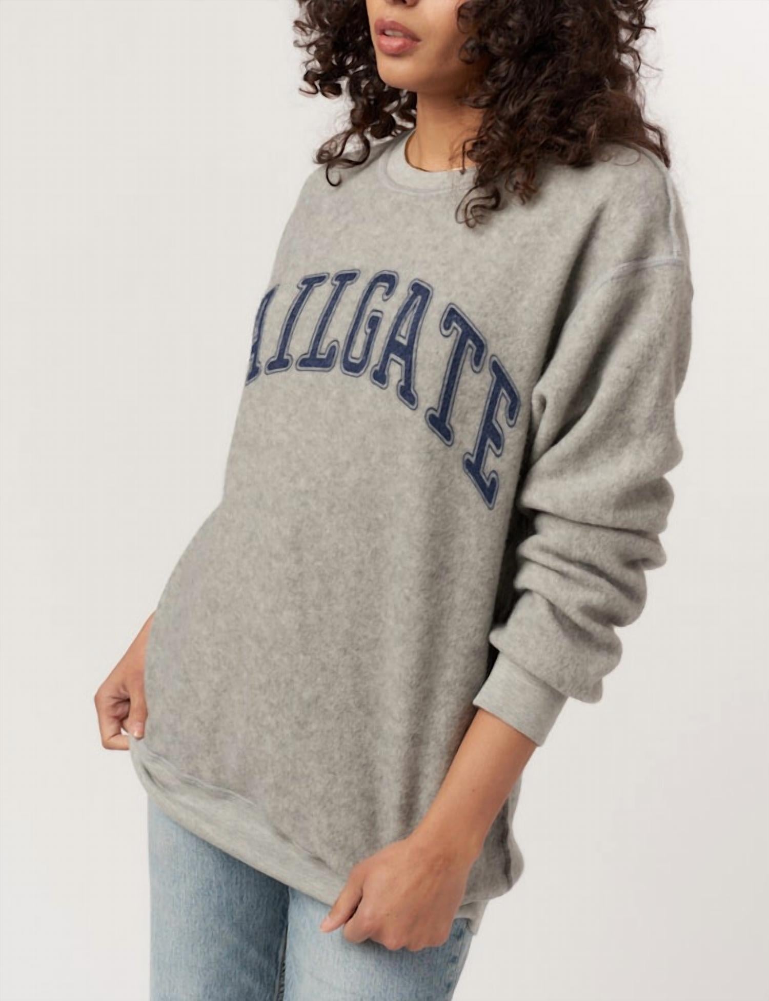 Project Social T - Touchdown/tailgate Reversible Sweatshirt