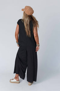 three bird nest Daphine Scoop Neck Jumpsuit - women's pants - detail view