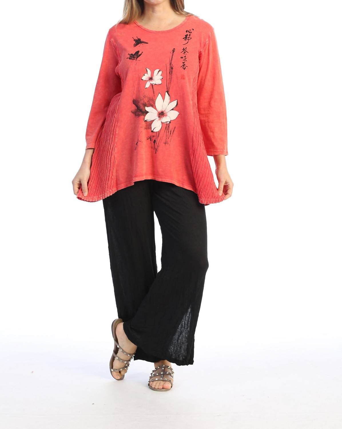 Jess & Jane - Blissful Wave Knit Top