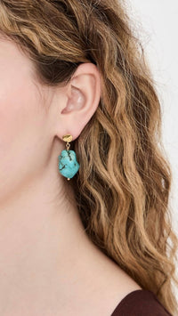 Anni Lu - Women's Mer Turquoise Drop Earrings