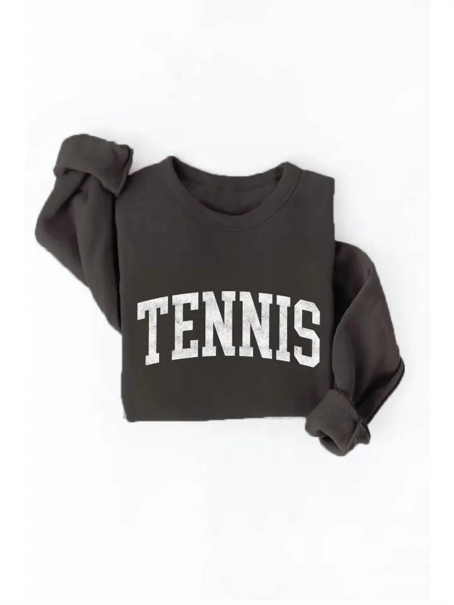 Oat Collective - Unisex Tennis Graphic Sweatshirt
