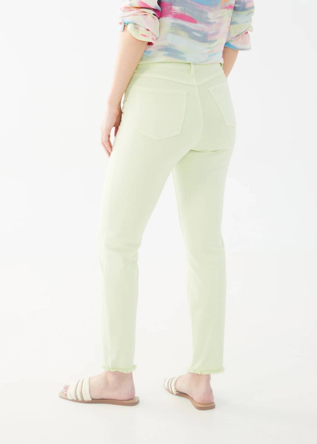 Fdj - Women's Olivia Slim Ankle Frayed Jeans