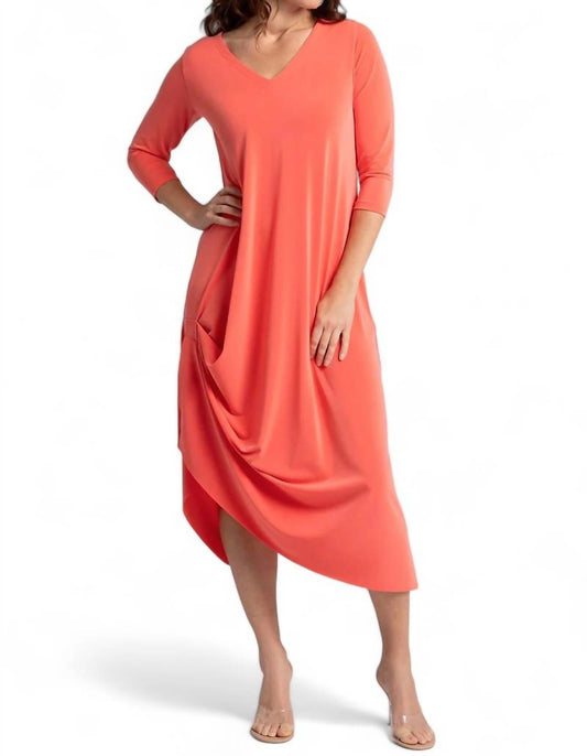 Sympli - DRAMA 3/4 SLEEVE DRESS