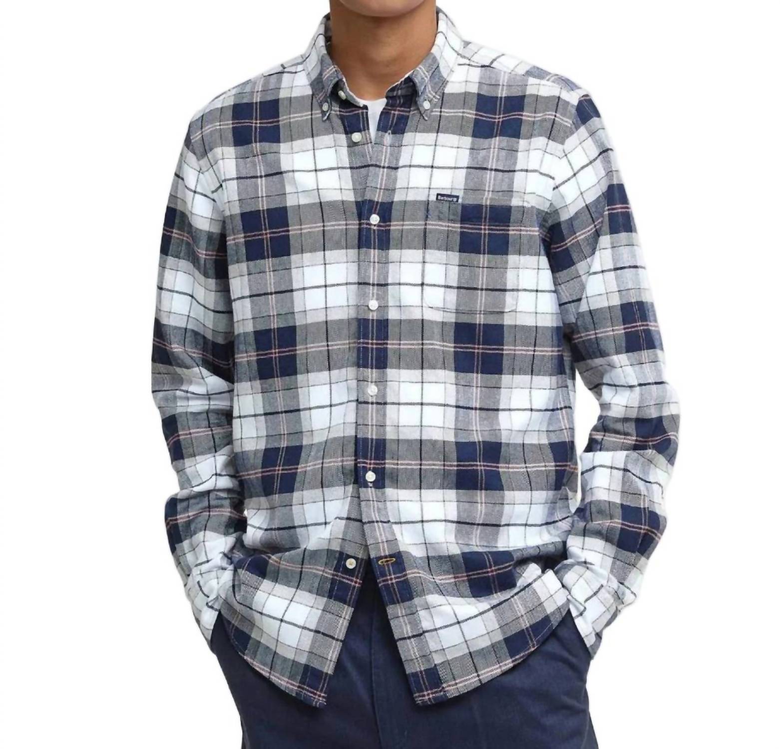 Barbour Kyeloch Tartan Shirt in riverstone - men's shirt