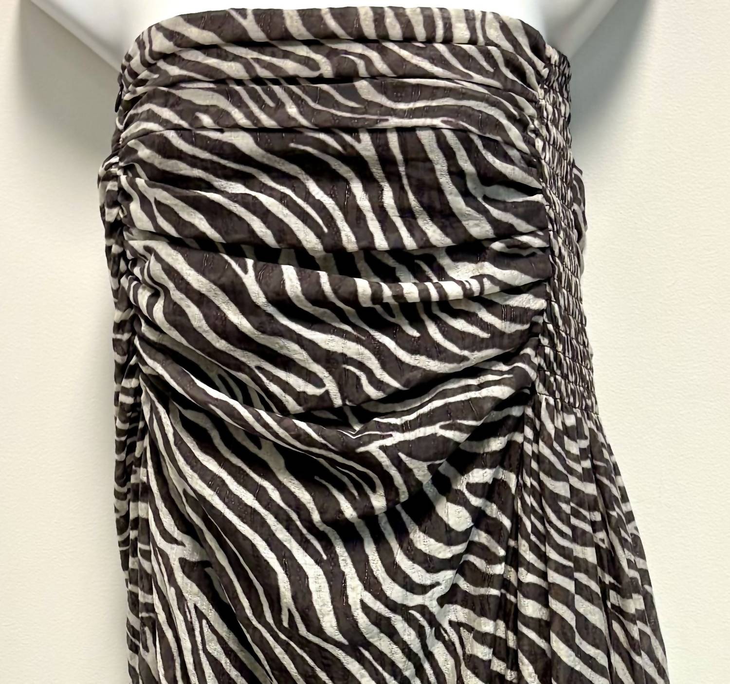 Iro - Pre-loved Women's Fenny Strapless Ruched Dress