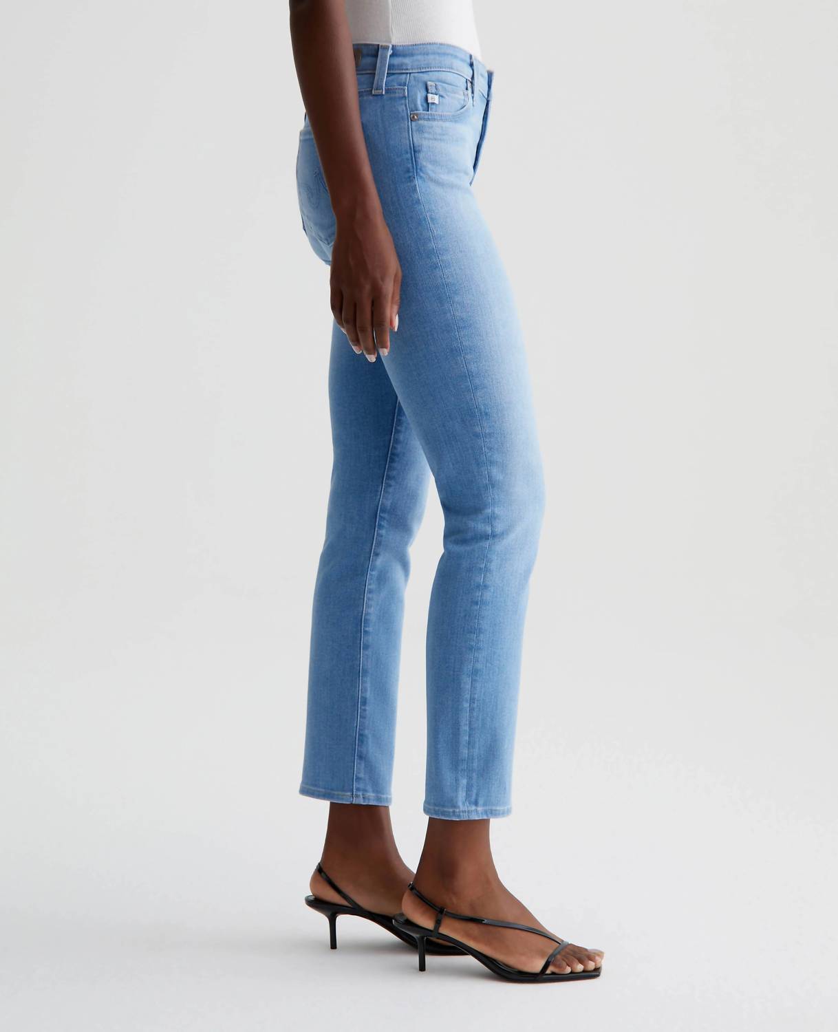 AG Jeans Mari Crop Jean in palm beach - women's jeans - view 4