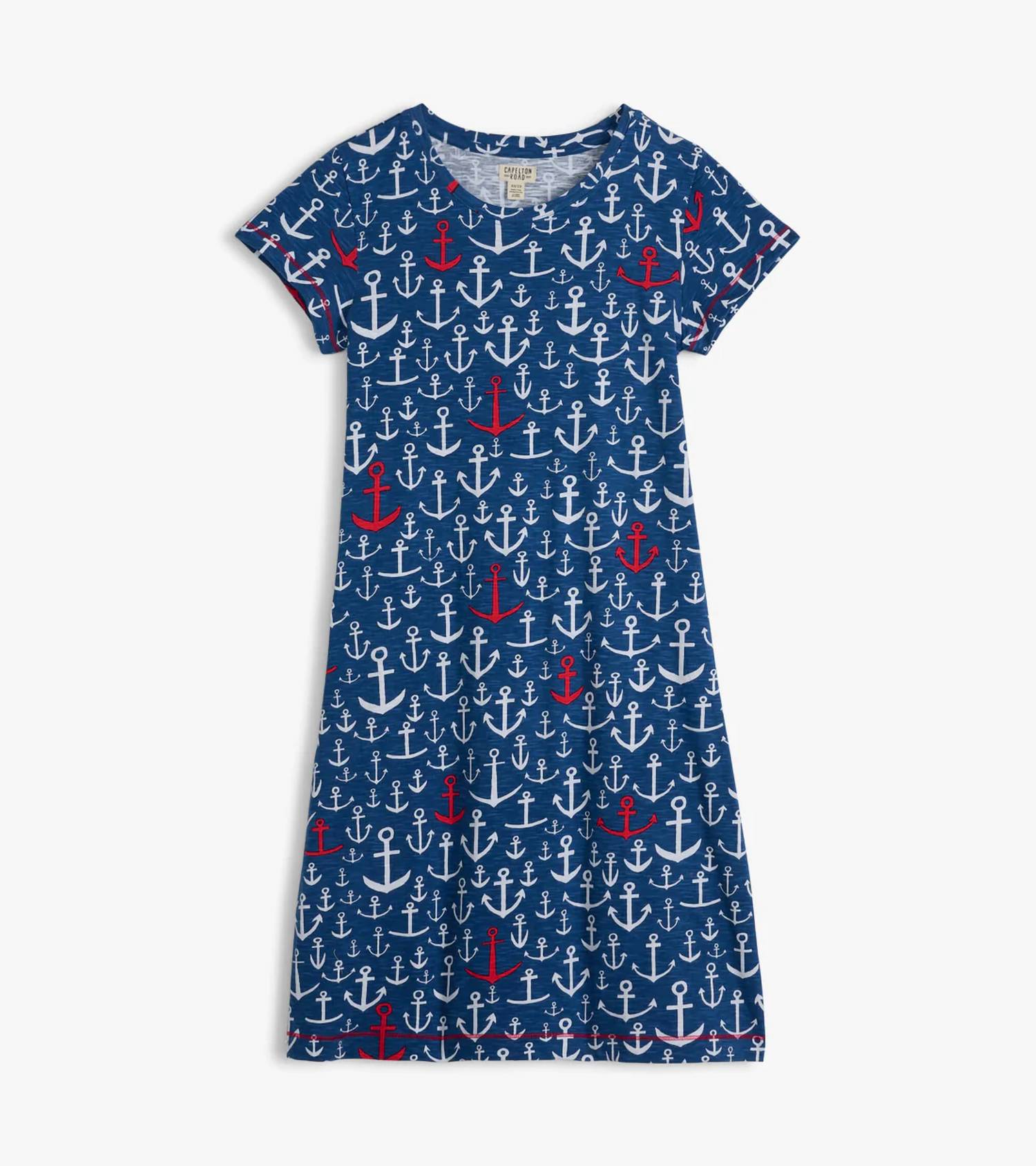 Hatley - Crew Neck T-shirt Mini Dress