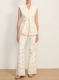 Veronica Beard - Townes Eyelet Vest