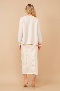 Blue B - Varsity Soft Rib Cardigan Sweater