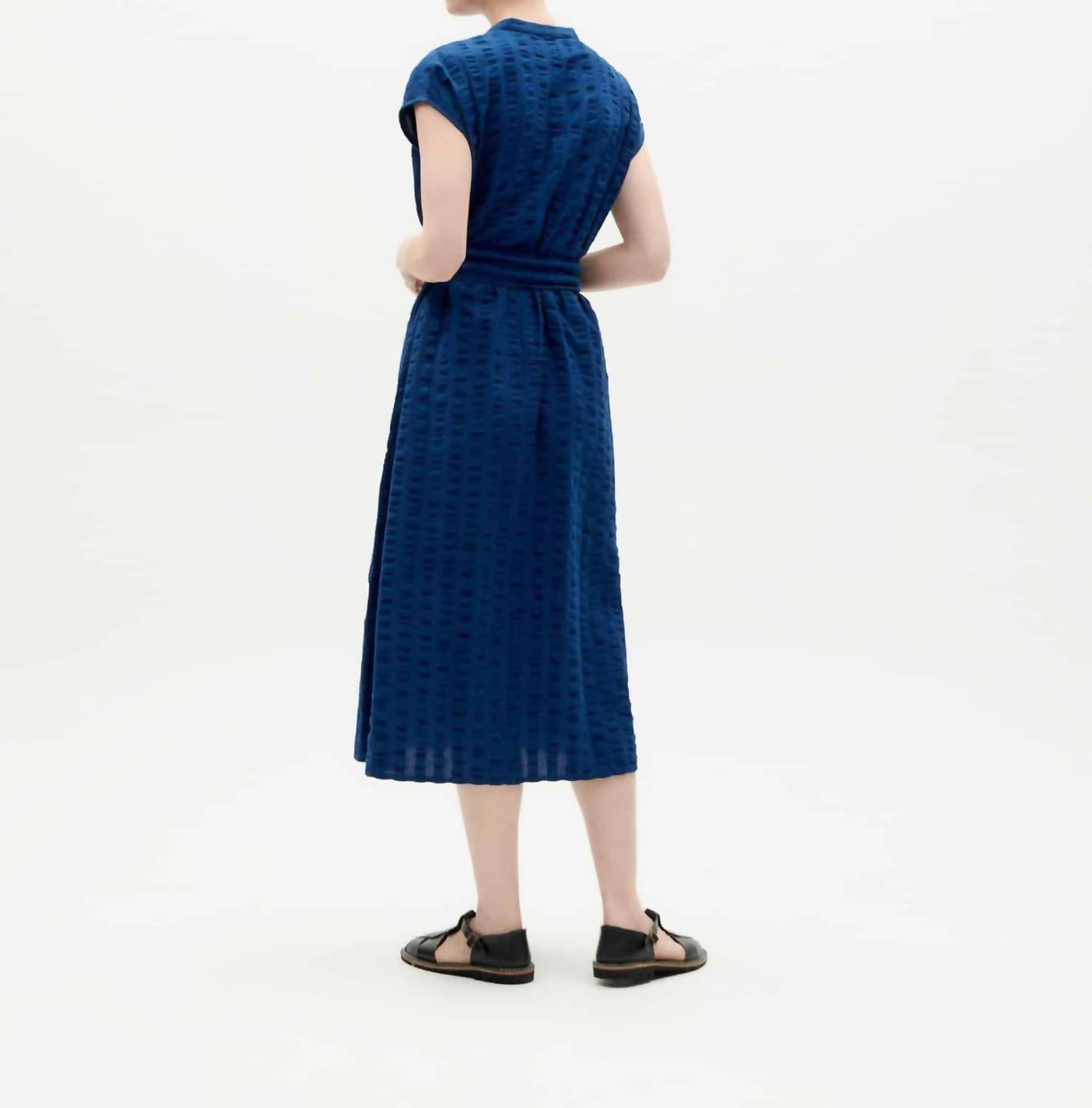 Thinking Mu - Seersucker Gretel Dress