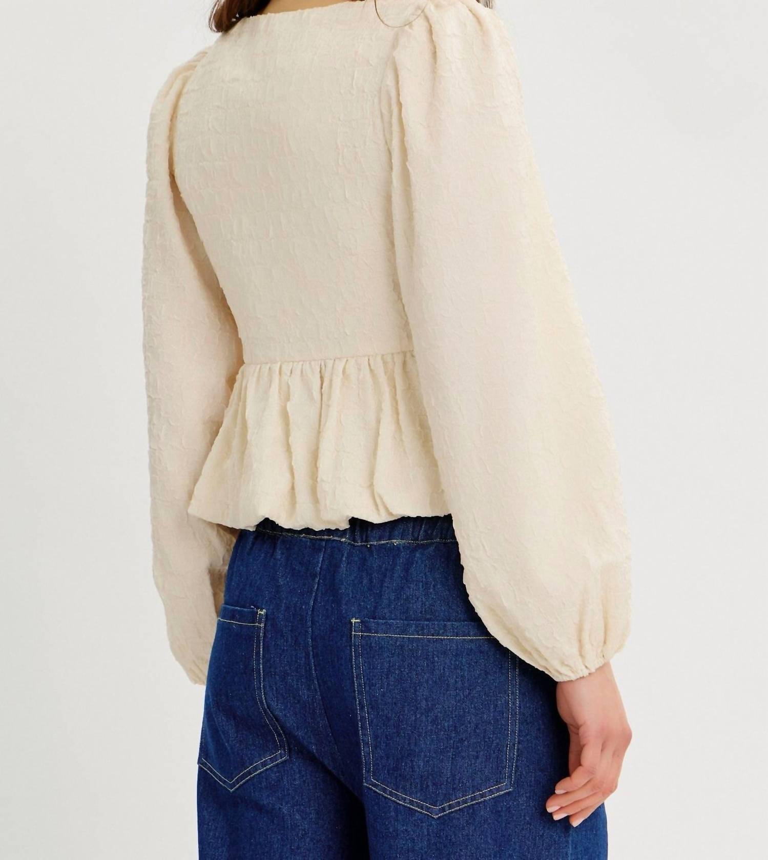 Idem Ditto - Camilla Bow Front Blouse