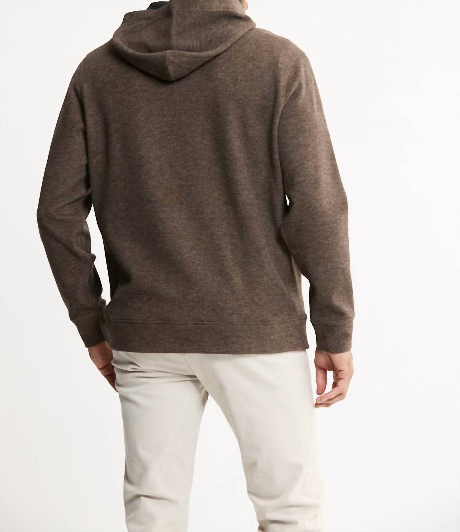 Jachs New York - Wool Blend Pullover Hoodie