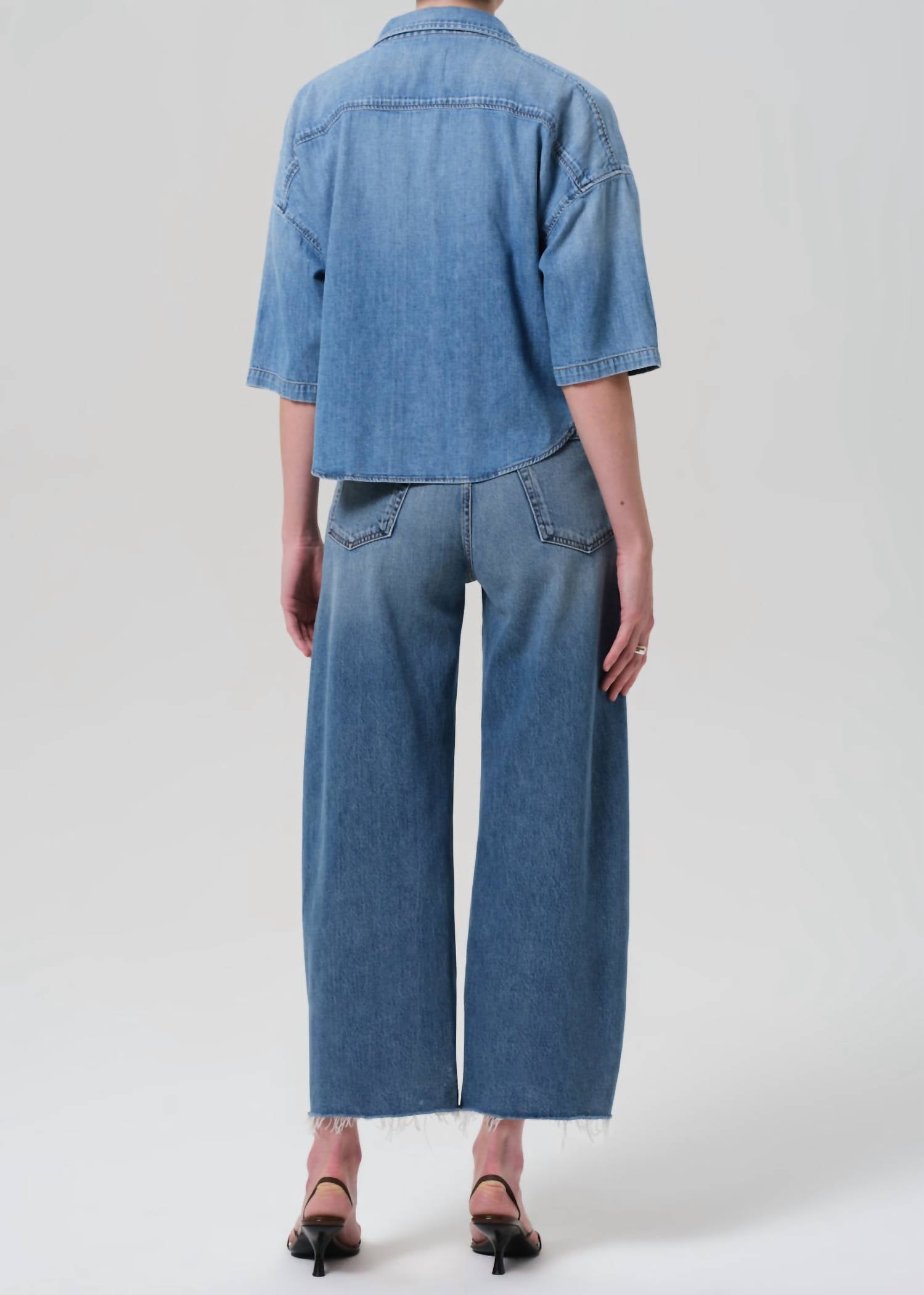 Citizens Of Humanity - Ayla Raw Hem Crop Jean