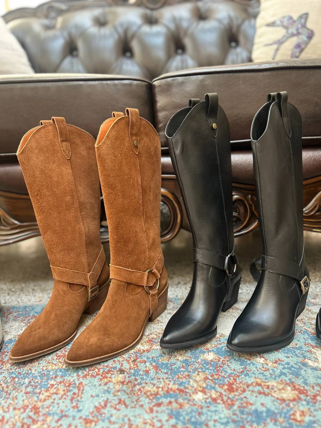 Stivali New York - Women's Penelope Western Cowboy Convertible Boot