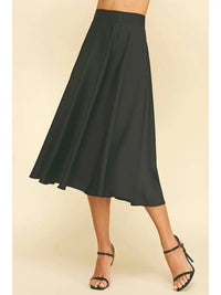 Pinch - Silky Midi Skirt