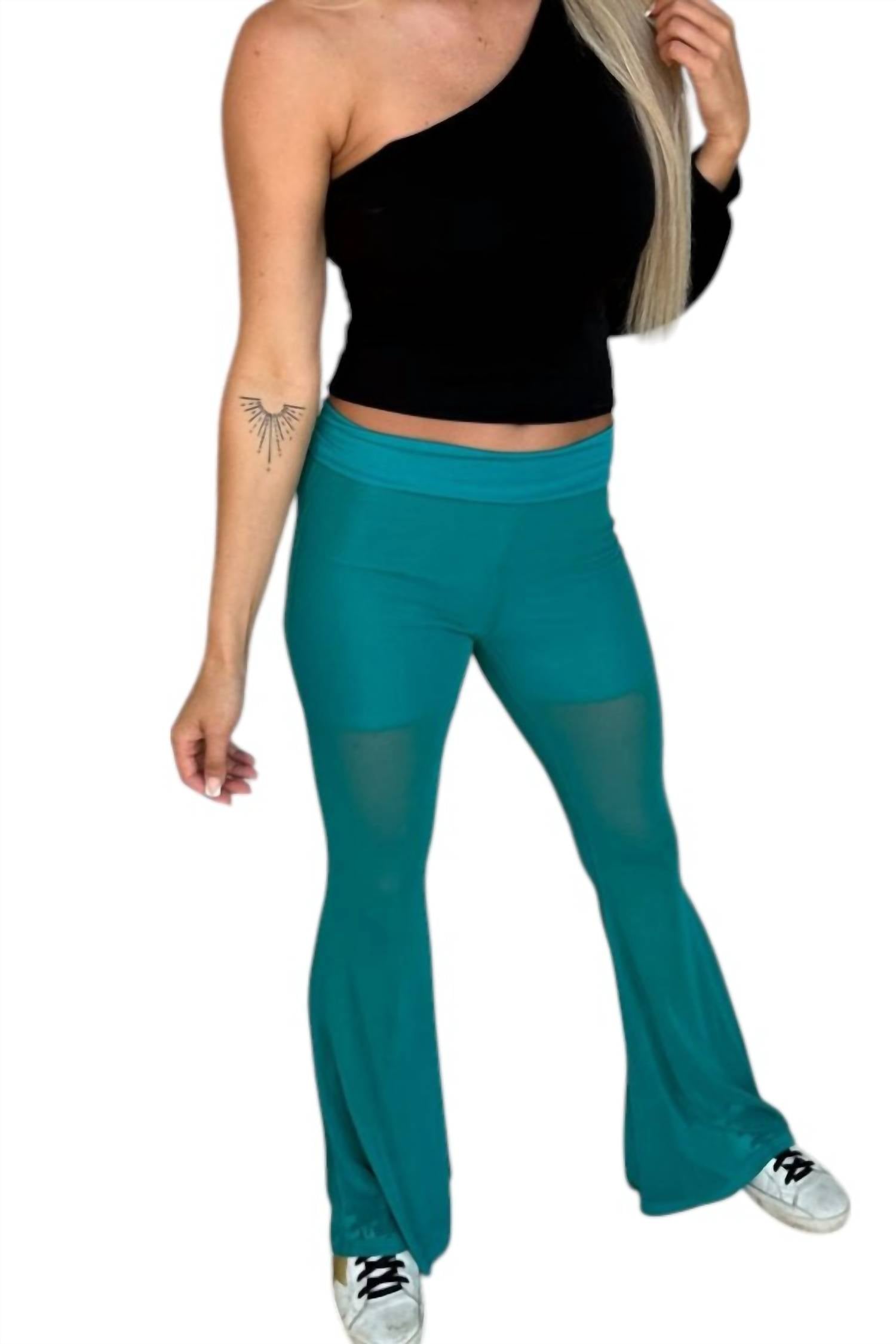 Sterling Kreek - Meshed Up Flare Pants