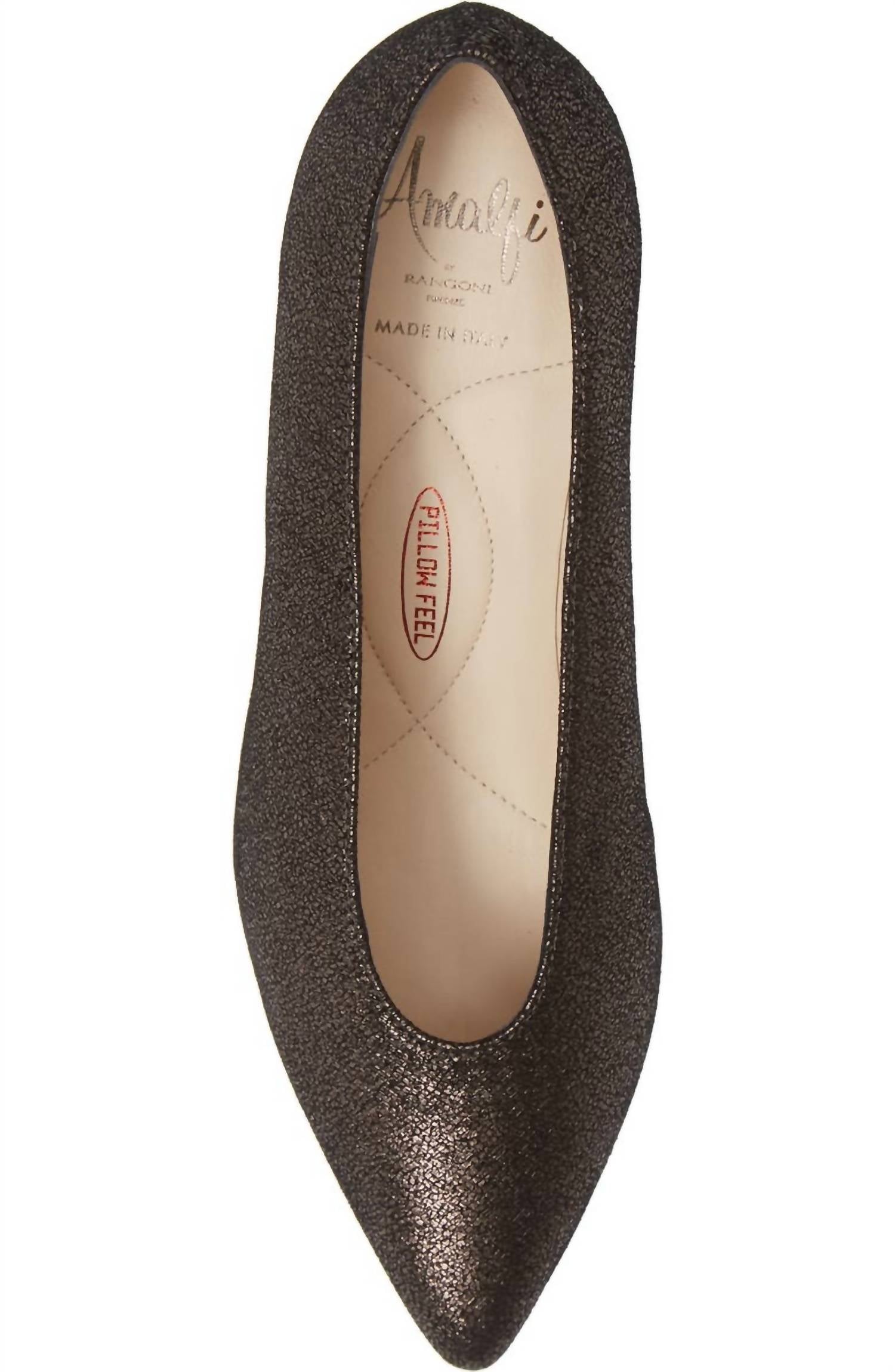 PREZIOSO TEXT/CRACK PUMPS - MEDIUM WIDTH