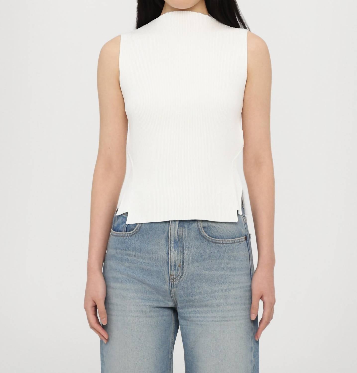 Victoria Beckham - High Neck Sleeveless Top
