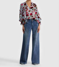 Alice + Olivia - Moranne Floral Blouse