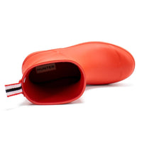 HUNTER Women's Play Short Rain Boots in logo red - women's shoe - view 7