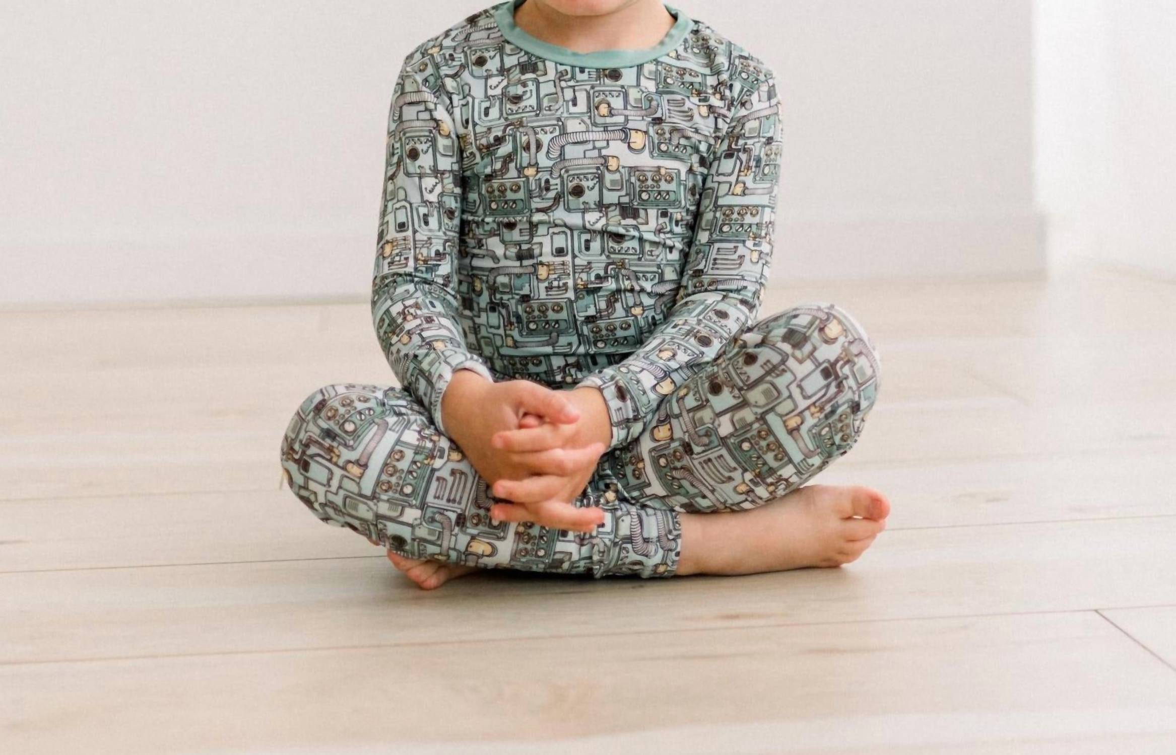 Kickee - Kid's Long Sleeve Pajama Set