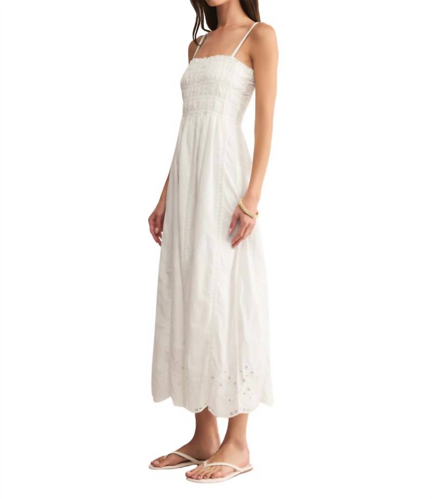 Z Supply - Dani Embroidered Midi Dress
