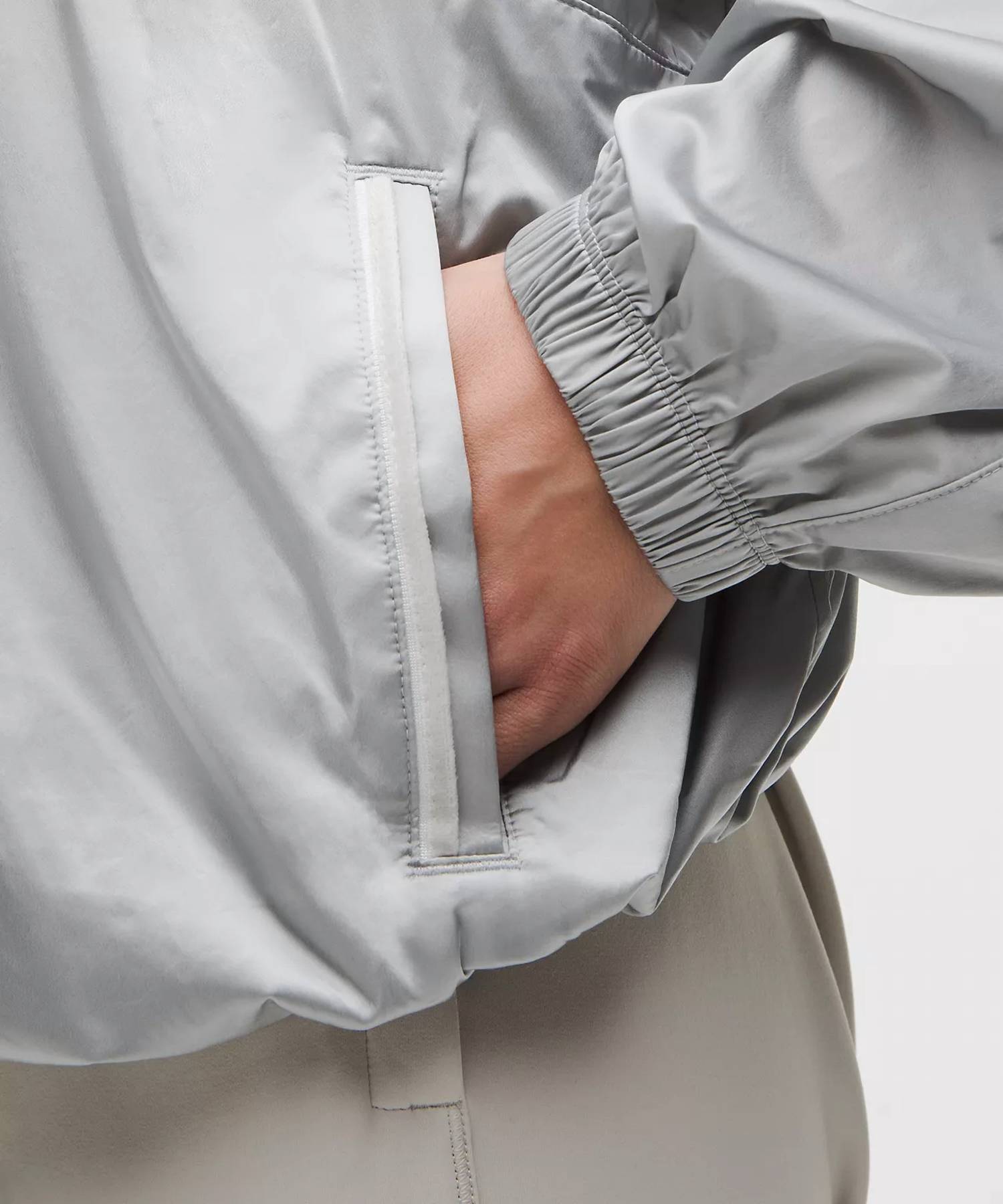 Lululemon - Stretch Satin Flocked Training Jacket