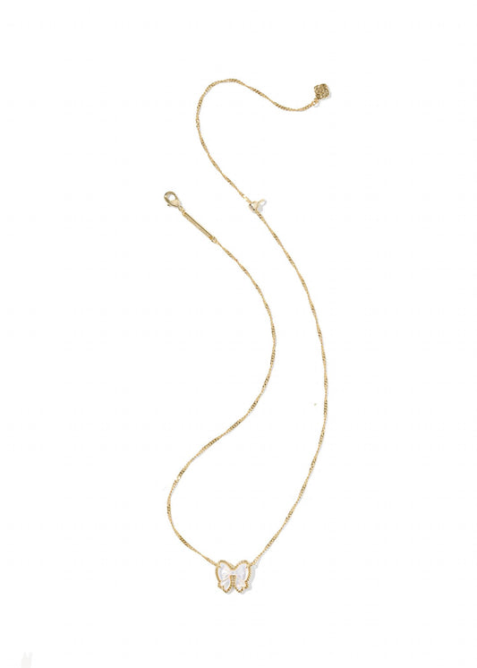 Kendra Scott - Women's Haley Bow Short Pendant Necklace