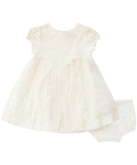Petit Confection - Girls' Dotted Tulle Dress