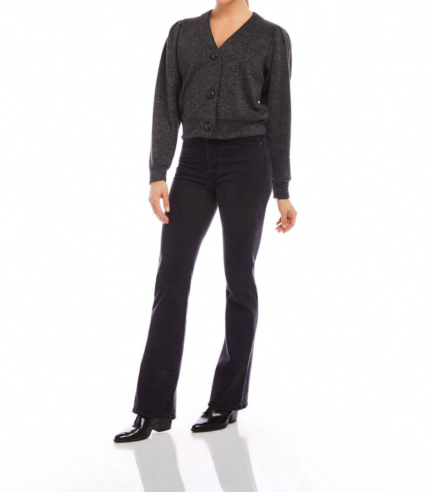 Fifteen Twenty - Madeline V-neck Cardigan
