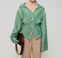 Nanushka - Women's Long Sleeve Shirt