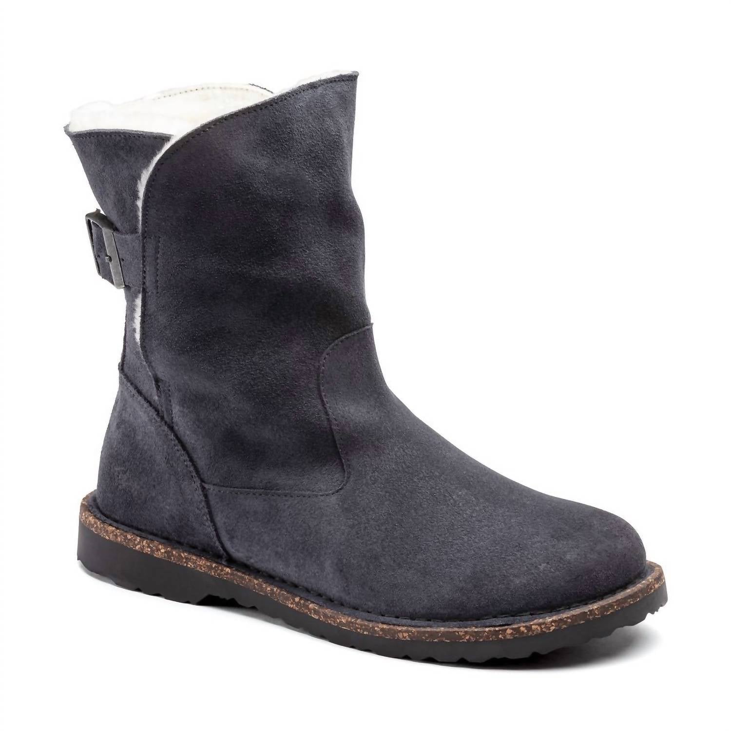 Birkenstock - Women's Uppsala Shearling Suede Leather Boots