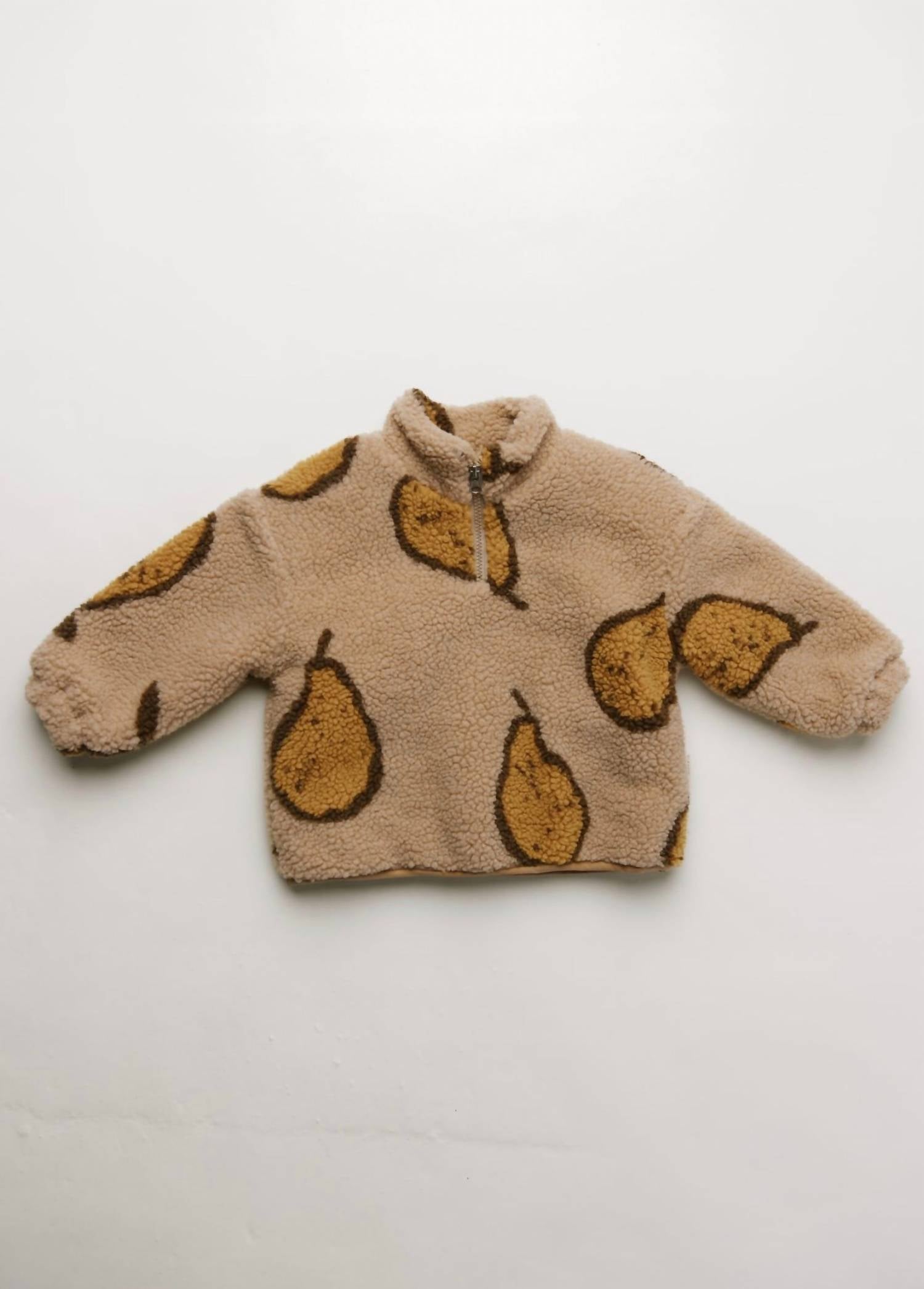 Claude & Co - Boy's Drew Almond Pear Borg Jacket