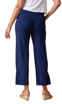 habitat Core Travel Side Pleat Pant - Plus in navy - women's pants - detail view