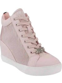 Juicy Couture - Women Jorgia Quilted Wedge Sneakers