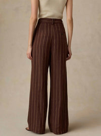 Faherty - Women's Sun Strider Linen Pleated Pants