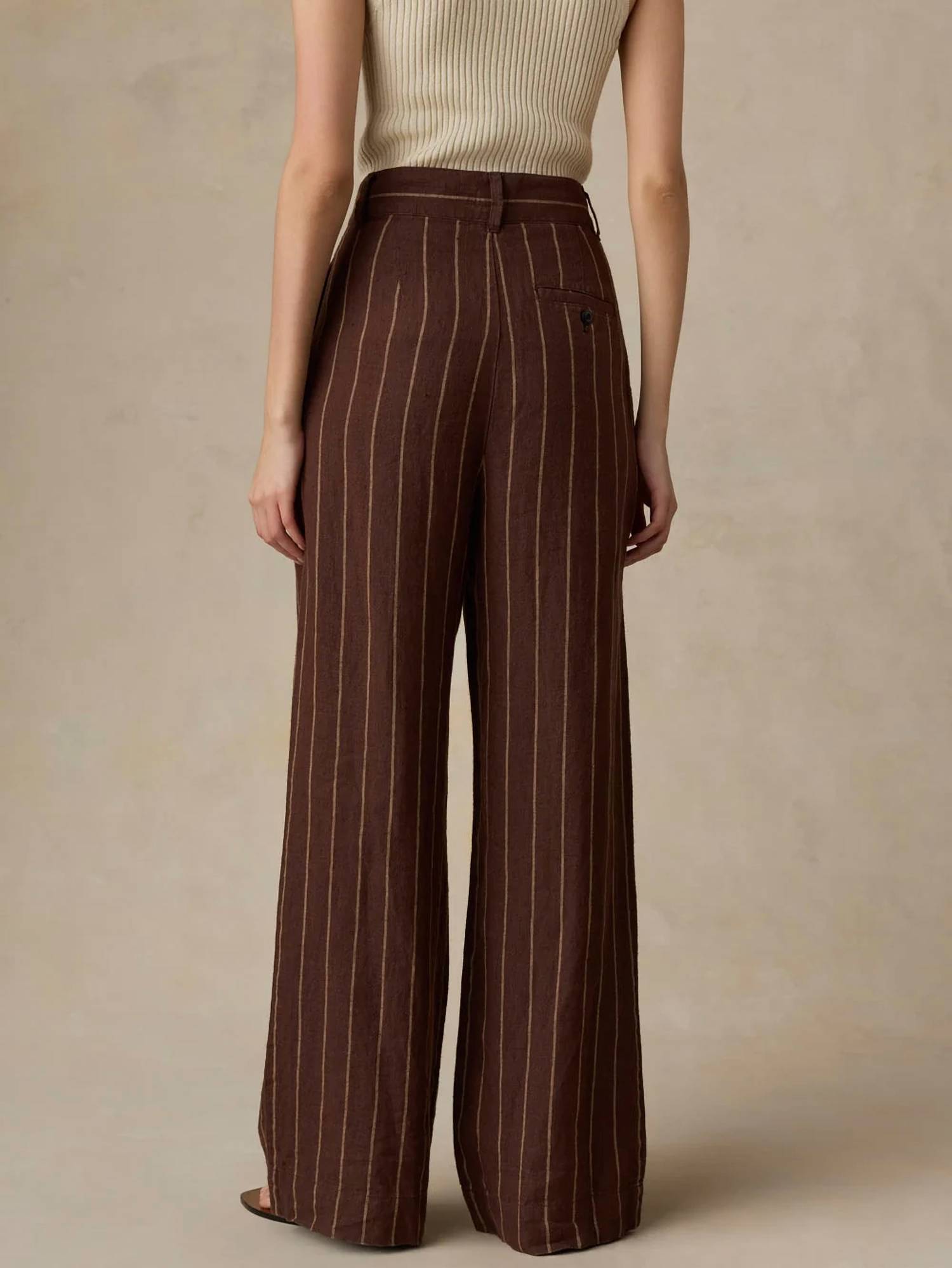 Faherty - Women's Sun Strider Linen Pleated Pants