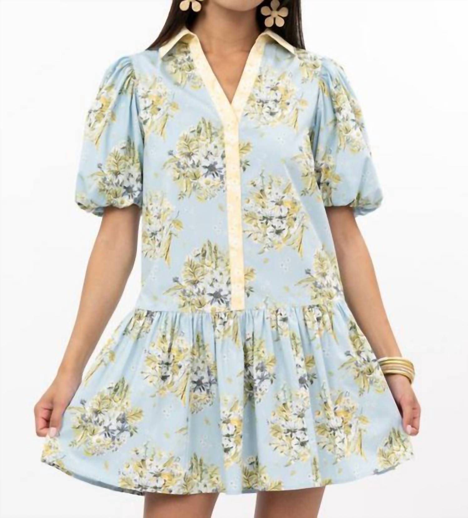 Uncle Frank - Banded Front Dress