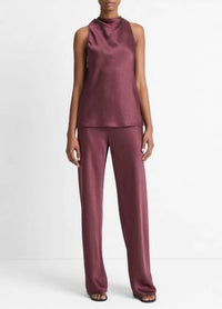Vince - Cowl Neck Bias Top