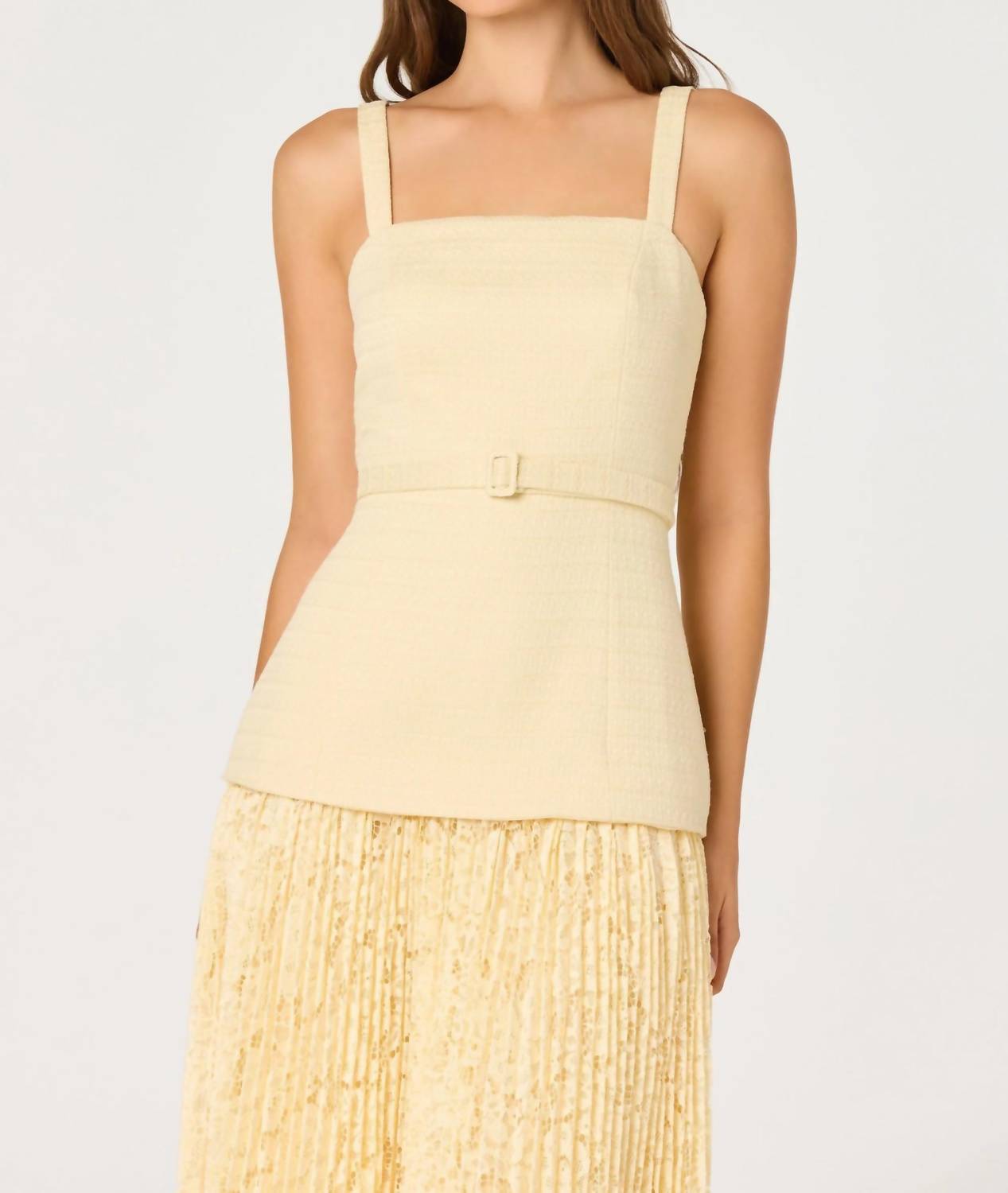 Astr - Tweed Midi Dress