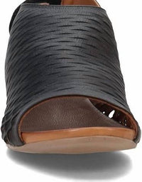 bueno Women's Lacey Sandal in black 1 - women's sandal - alternate view