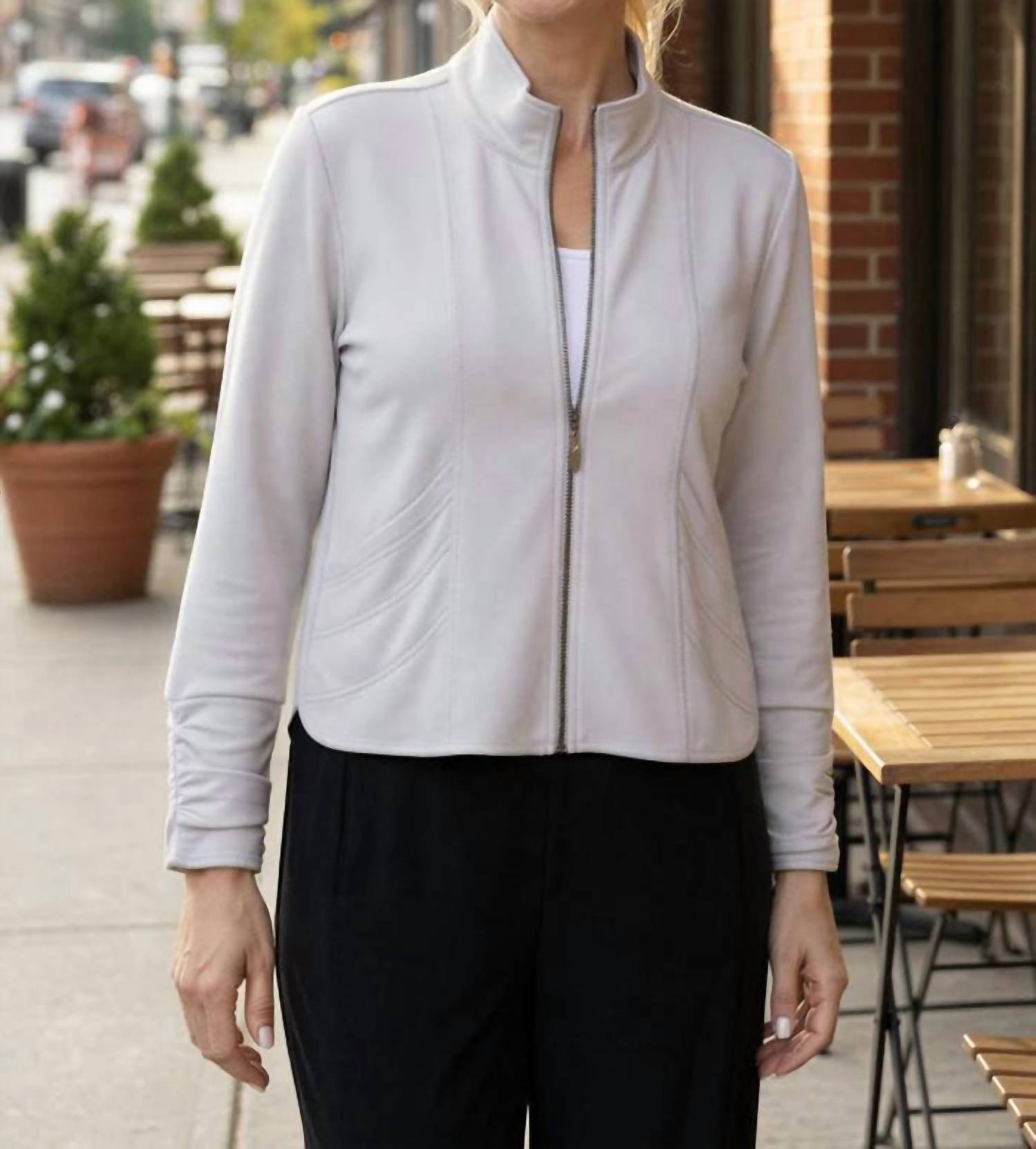Olivia By Habitat - Feather Lux Knit Travel Jacket