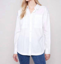 Charlie B - Loose Poplin Shirt