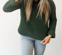 525 America - Vida Chunky Turtleneck Shaker Pullover Sweater