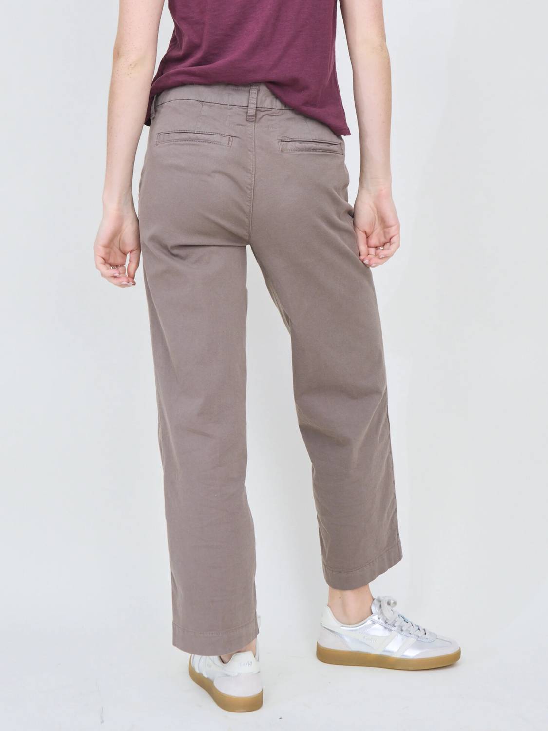 Frank & Eileen - Women's Westport Wide Leg Chino Pants