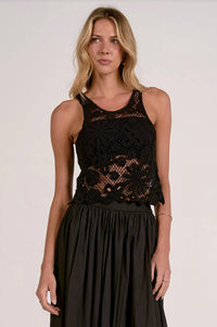 Elan - Blake Crochet Tank Top