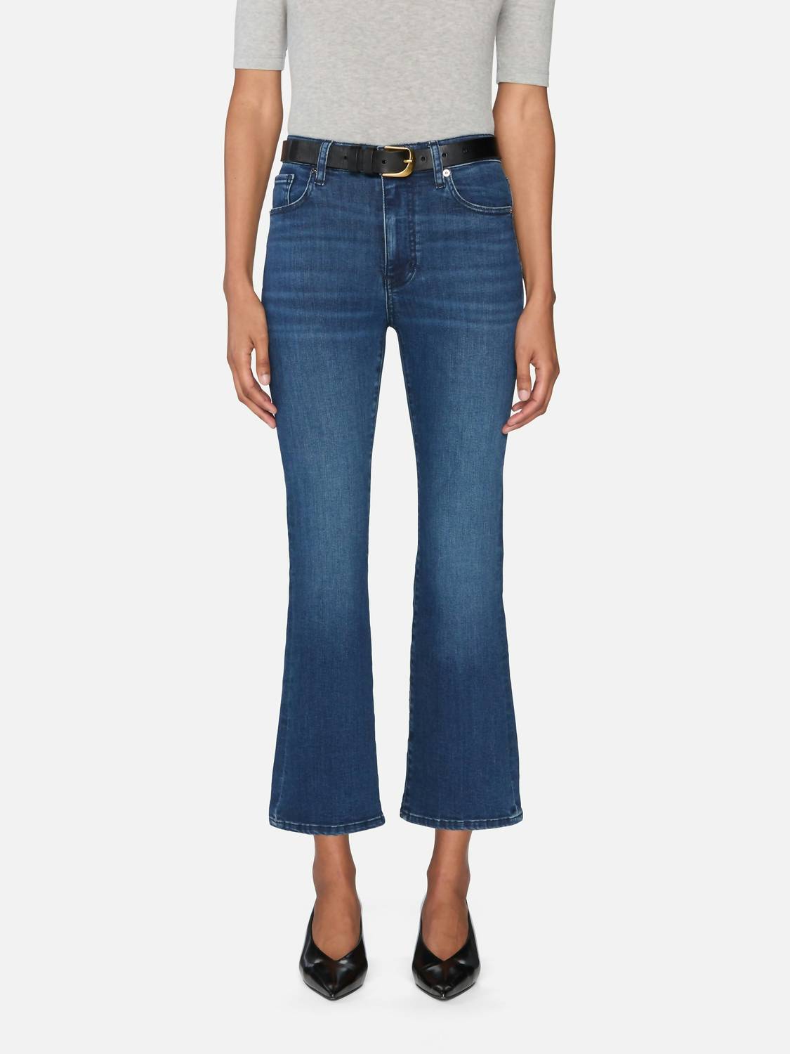 Frame - Reboot Crop Super Stretch Denim Jeans