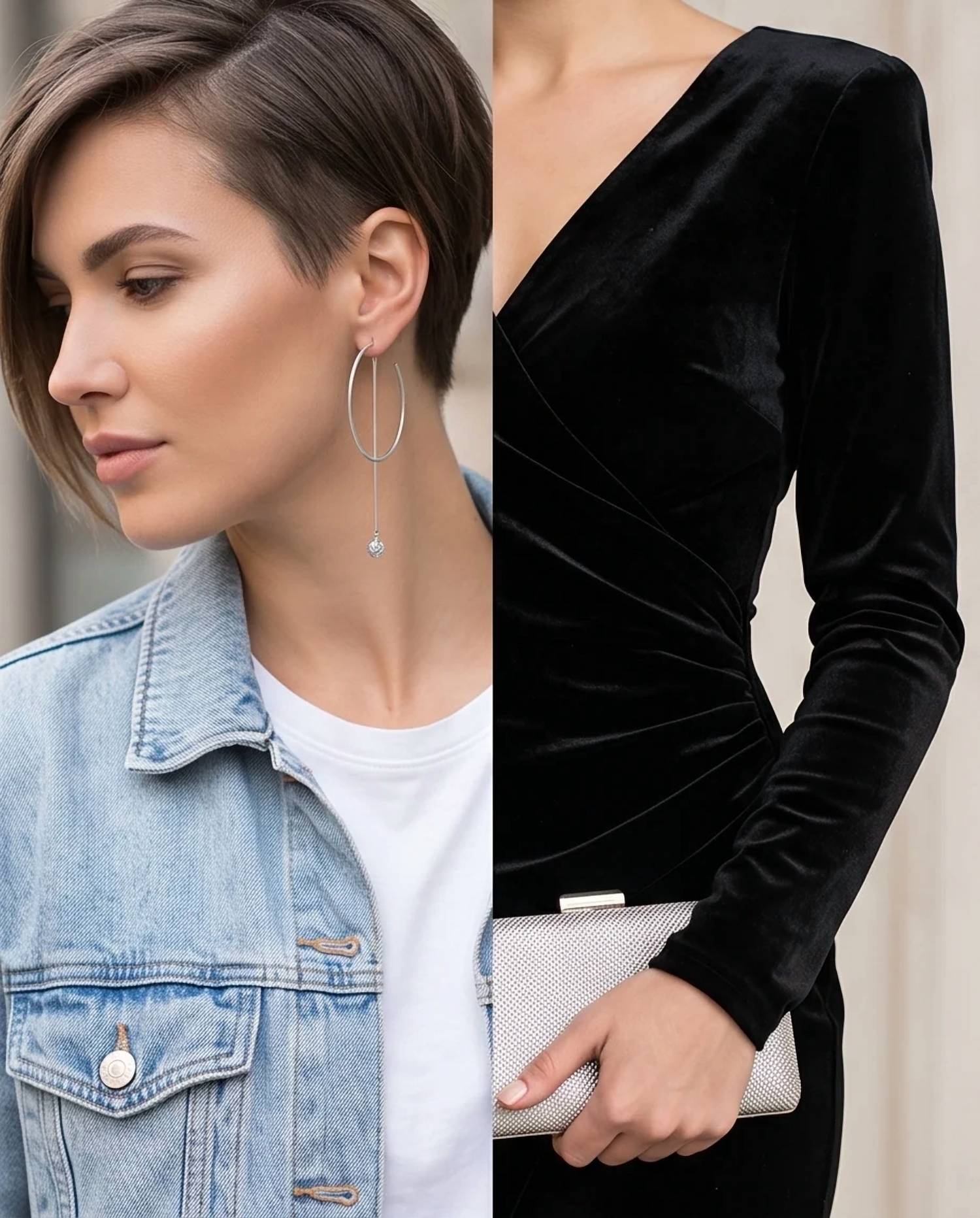 Georgina Jewelry - Women's Runway Long Pendulum Earrings