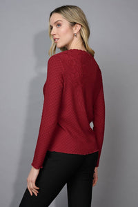 Picadilly - Pleated Leaf Top